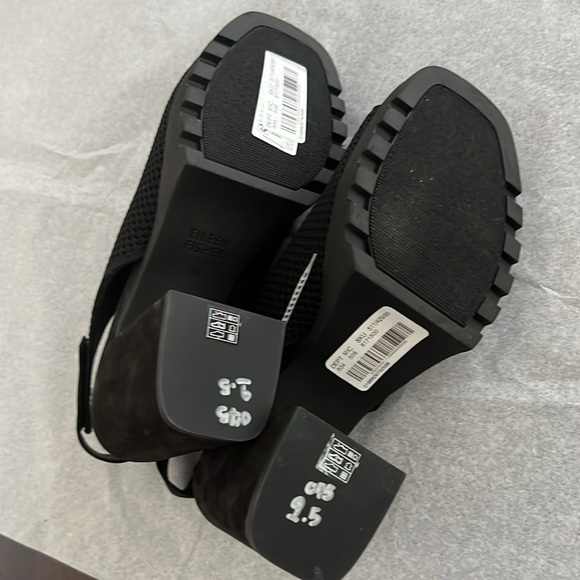 Eileen Fisher Cue Stretch Knit Sandals - Picture 9 of 9